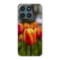 Rückseitig bedruckte flexible Handyhülle für Motorola Moto G67/G77